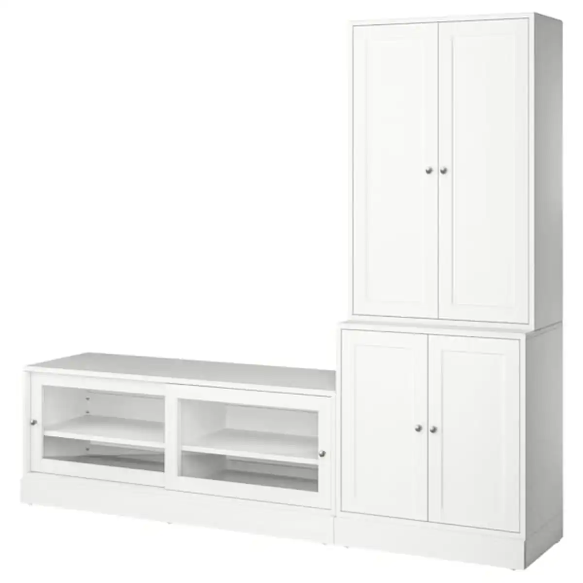 Bild 1 von HAVSTA TV-Möbel, Kombination, weiß 241x47x212 cm