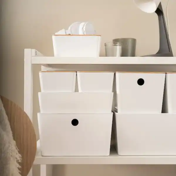 Bild 3 von KUGGIS Box, weiß 18x26x8 cm