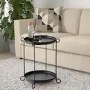Bild 4 von LIVELYCKE Tabletttisch, schwarz 50 cm