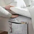 Bild 3 von SILÄNG Aufbewahrungstasche für Bett