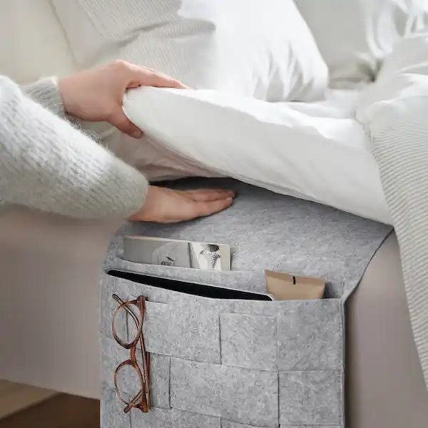 Bild 3 von SILÄNG Aufbewahrungstasche für Bett