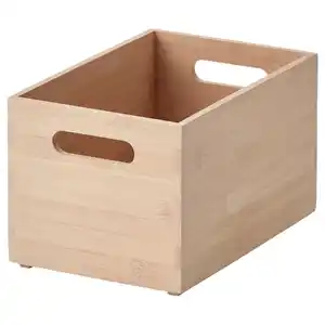 UPPDATERA Behälter, Bambus hell 16x24x15 cm