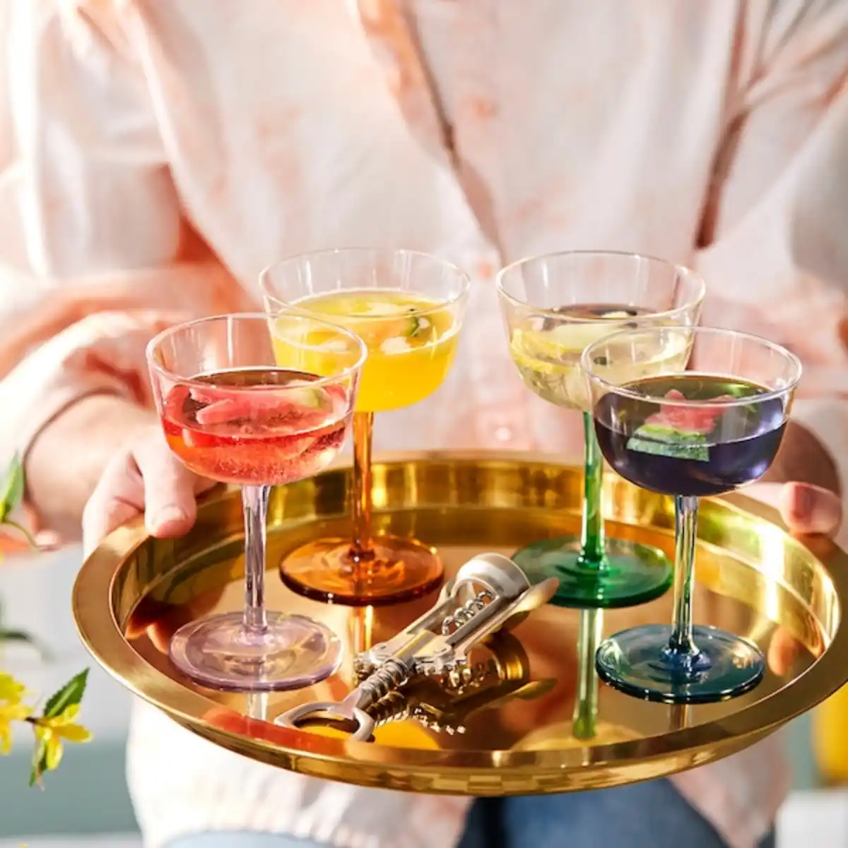 Bild 2 von TJÄRLEK Glas, bunt 30 cl