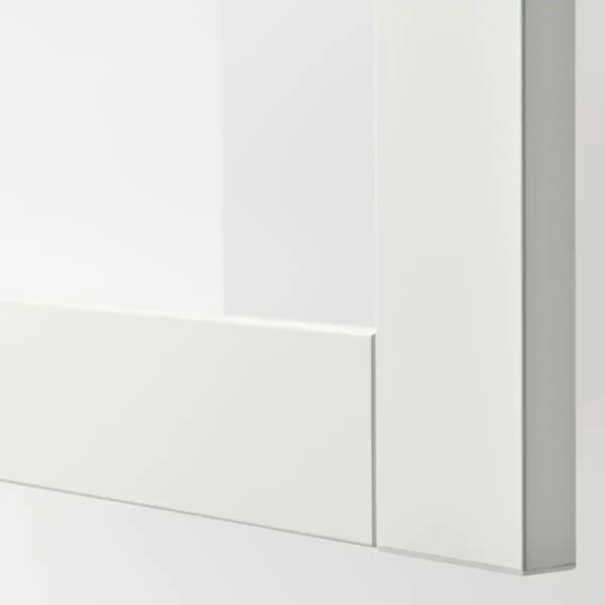 Bild 2 von BESTÅ Schrankkombination für Wandmontage, weiß/Sindvik weiß 60x42x64 cm
