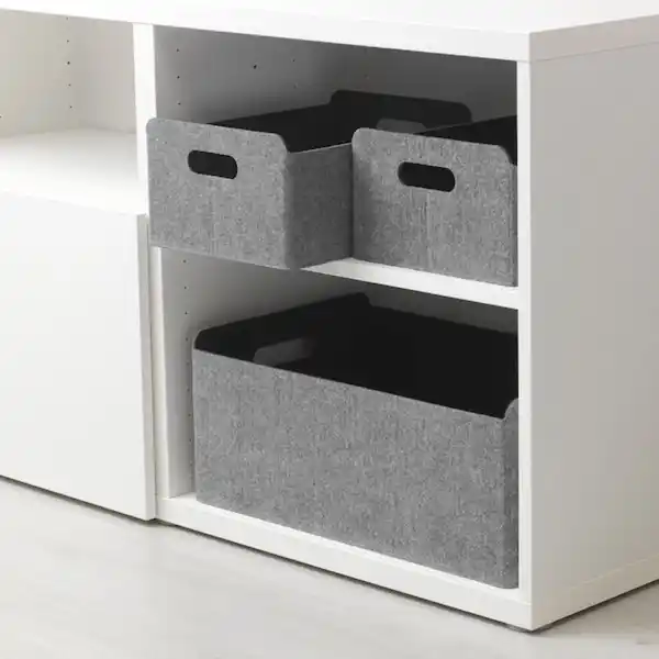 Bild 3 von BESTÅ Box, grau 25x31x15 cm