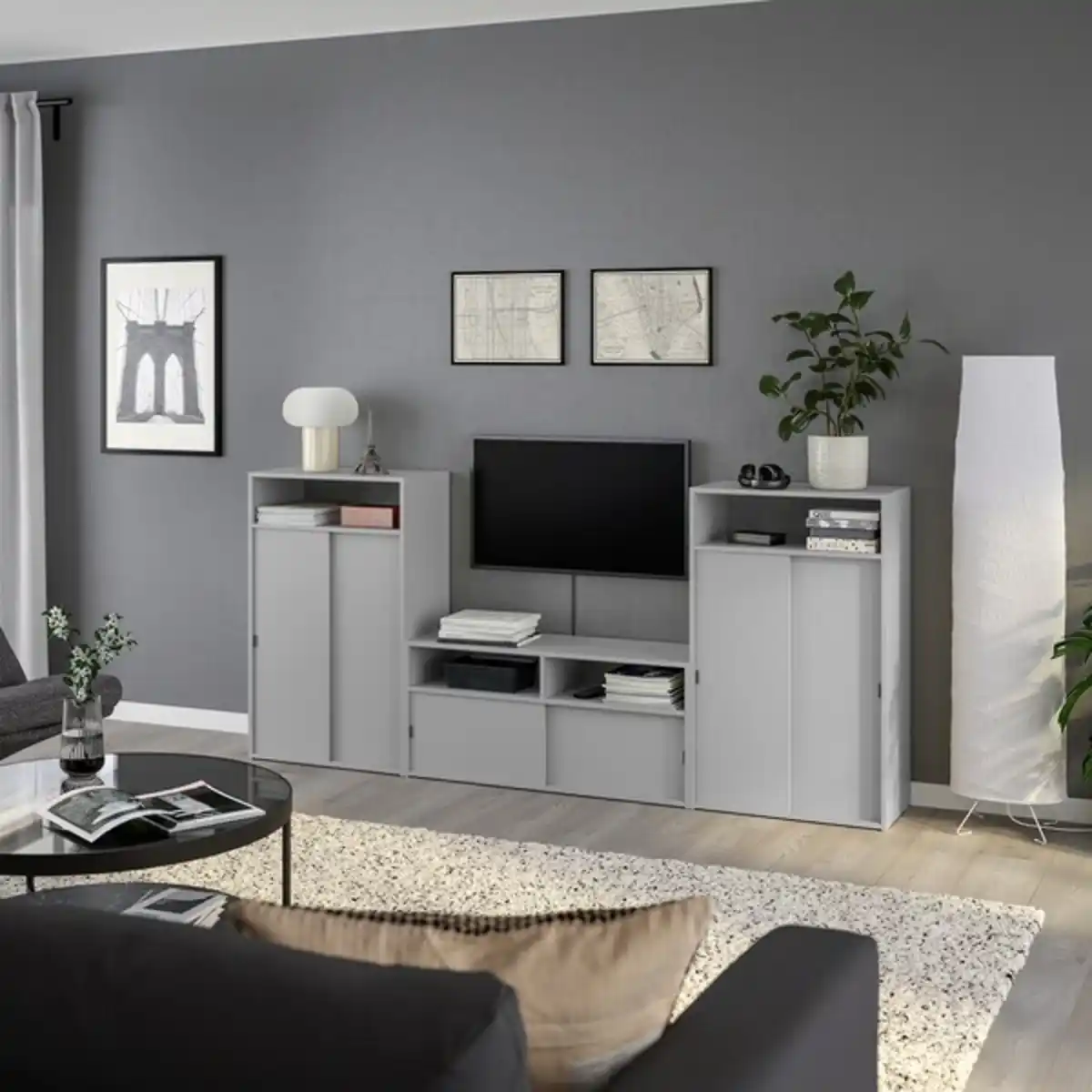 Bild 3 von SPIKSMED TV-Möbel, Kombination 216x32x97 cm