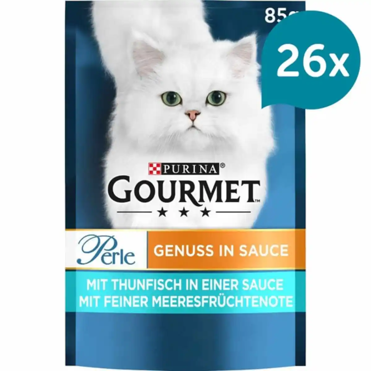 Bild 1 von GOURMET Perle Genuss in Sauce mit Thunfisch 26x85g