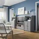 Bild 2 von HAUGA TV-Kombination, grau 277x46x116 cm