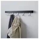 Bild 2 von TJUSIG Aufhänger für Tür/Wand, schwarz 60 cm