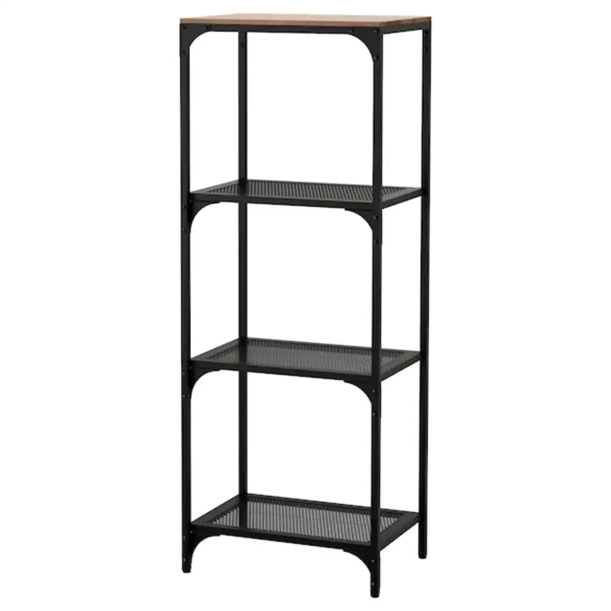 Bild 1 von FJÄLLBO Regal, schwarz 51x136 cm