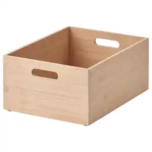 UPPDATERA Behälter, Bambus hell 24x32x15 cm
