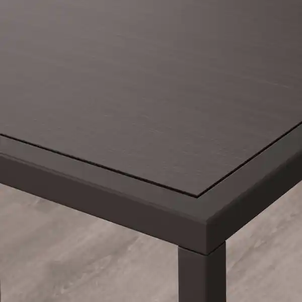 Bild 2 von VITTSJÖ Aufbewahrungskombi, schwarzbraun/Glas 200x36x93 cm