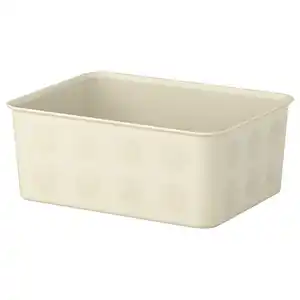 NOJIG Sortierbox, Kunststoff/beige 20x25x10 cm