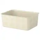Bild 1 von NOJIG Sortierbox, Kunststoff/beige 20x25x10 cm