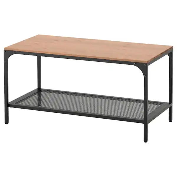 Bild 1 von FJÄLLBO Couchtisch, schwarz 90x46 cm