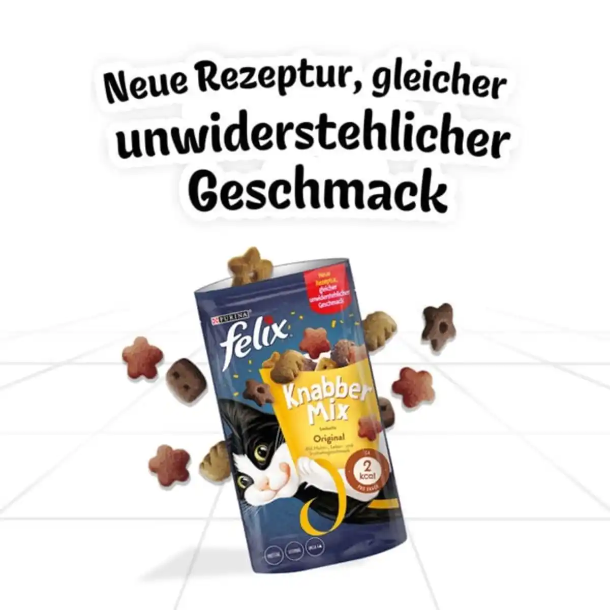 Bild 2 von FELIX KnabberMix Original Katzensnack bunter Mix 4x60g