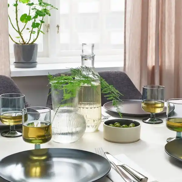 Bild 4 von OMBONAD Kelchglas, grau 32 cl