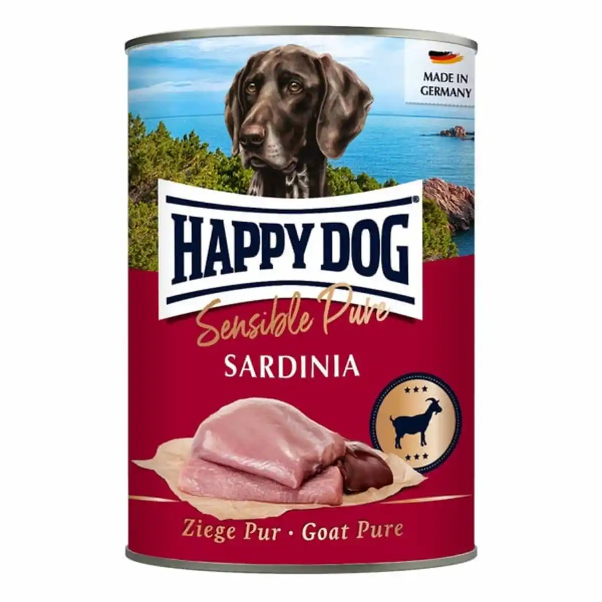 Bild 1 von Happy Dog Sensible Pure Sardinia (Ziege) 12x400g