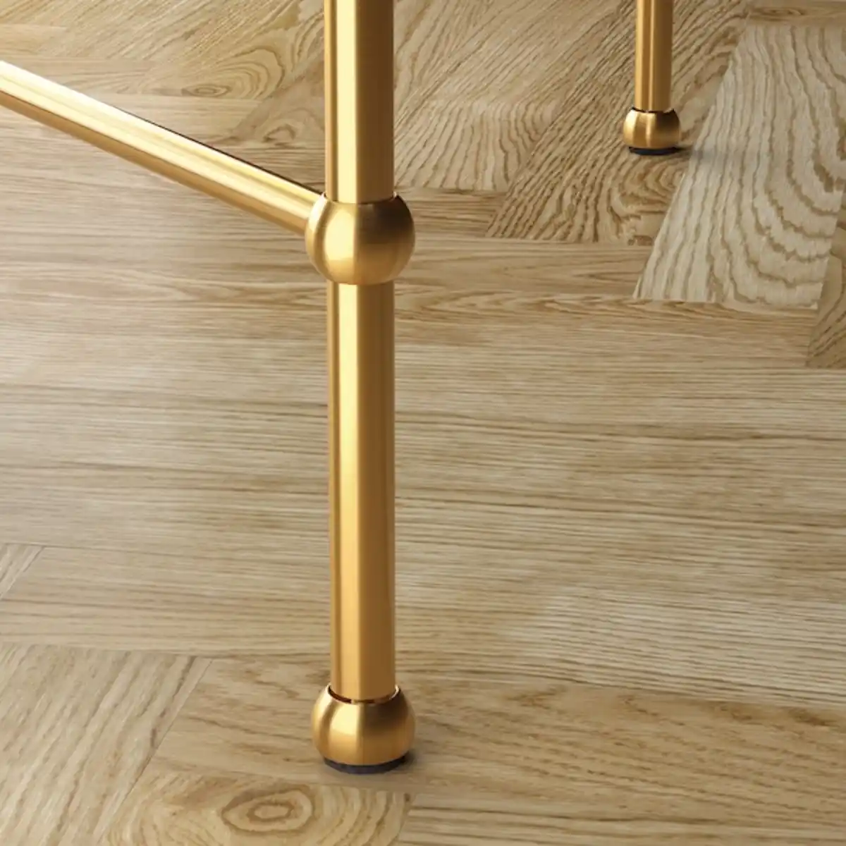 Bild 4 von TORSJÖ Couchtisch, Goldeffekt/Glas 88 cm