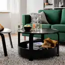 Bild 3 von BORGEBY Couchtisch, schwarz 70 cm