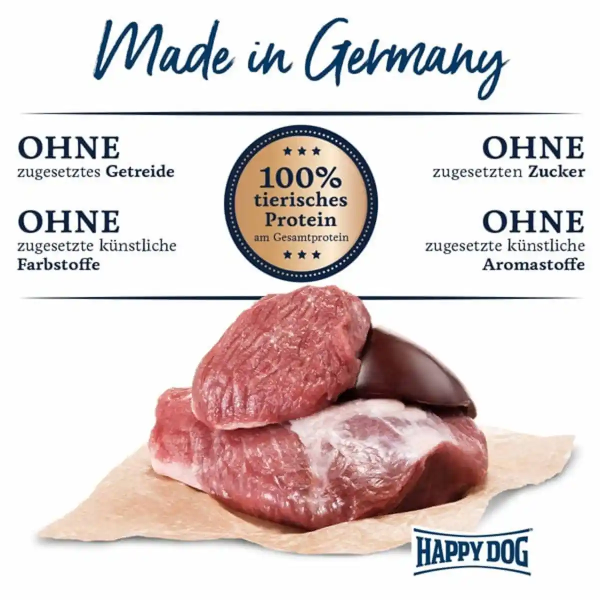 Bild 2 von Happy Dog Sensible Pure Neuseeland (Lamm) 6x400g
