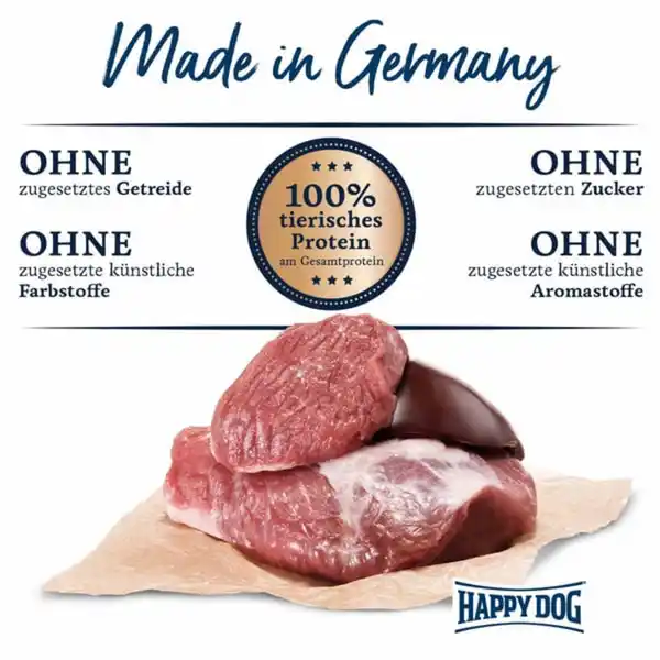 Bild 2 von Happy Dog Sensible Pure Neuseeland (Lamm) 6x400g