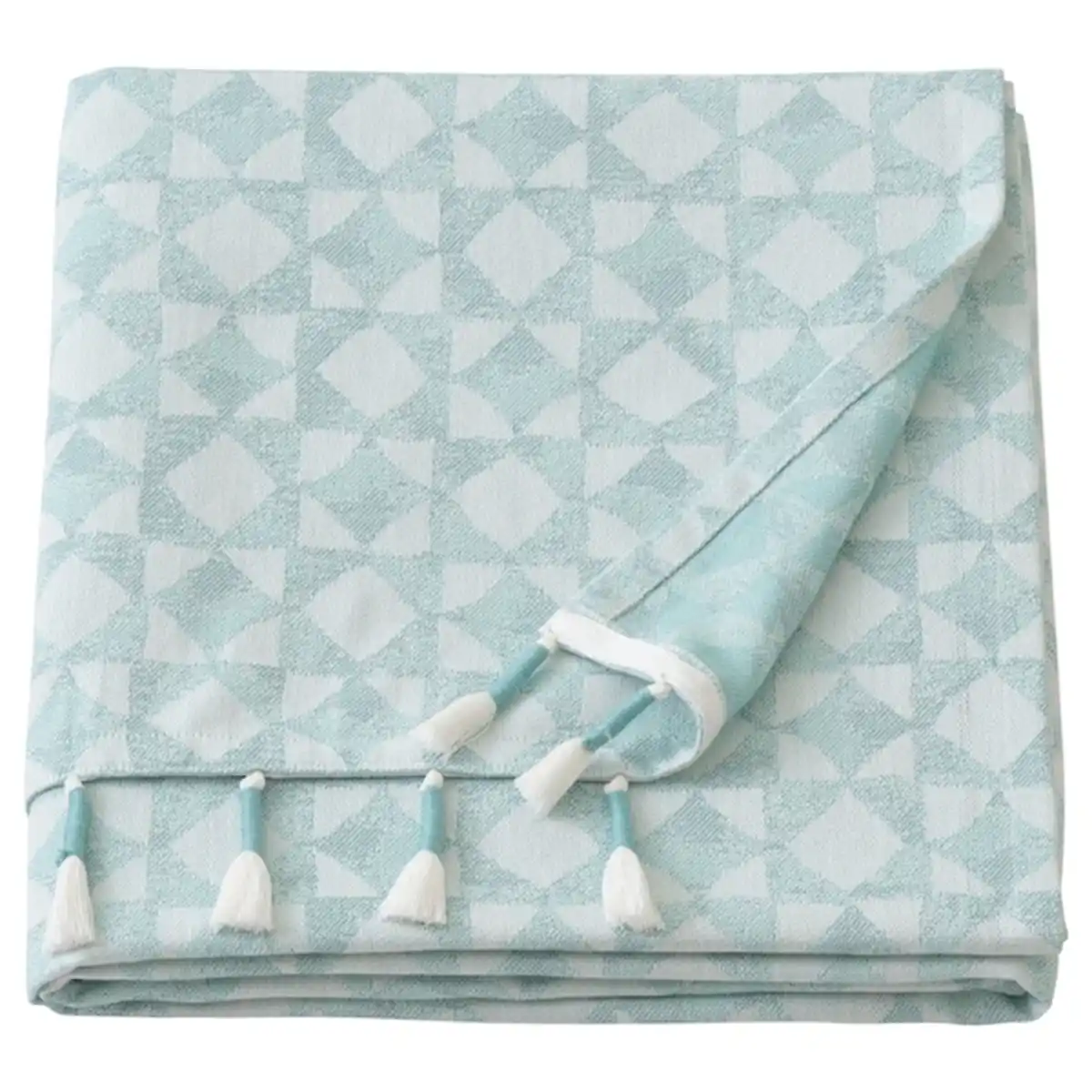 Bild 1 von GOKVÄLLÅ Plaid, blau 130x170 cm