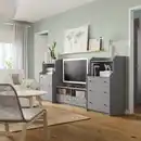 Bild 2 von HAUGA TV-Kombination, grau 277x46x116 cm
