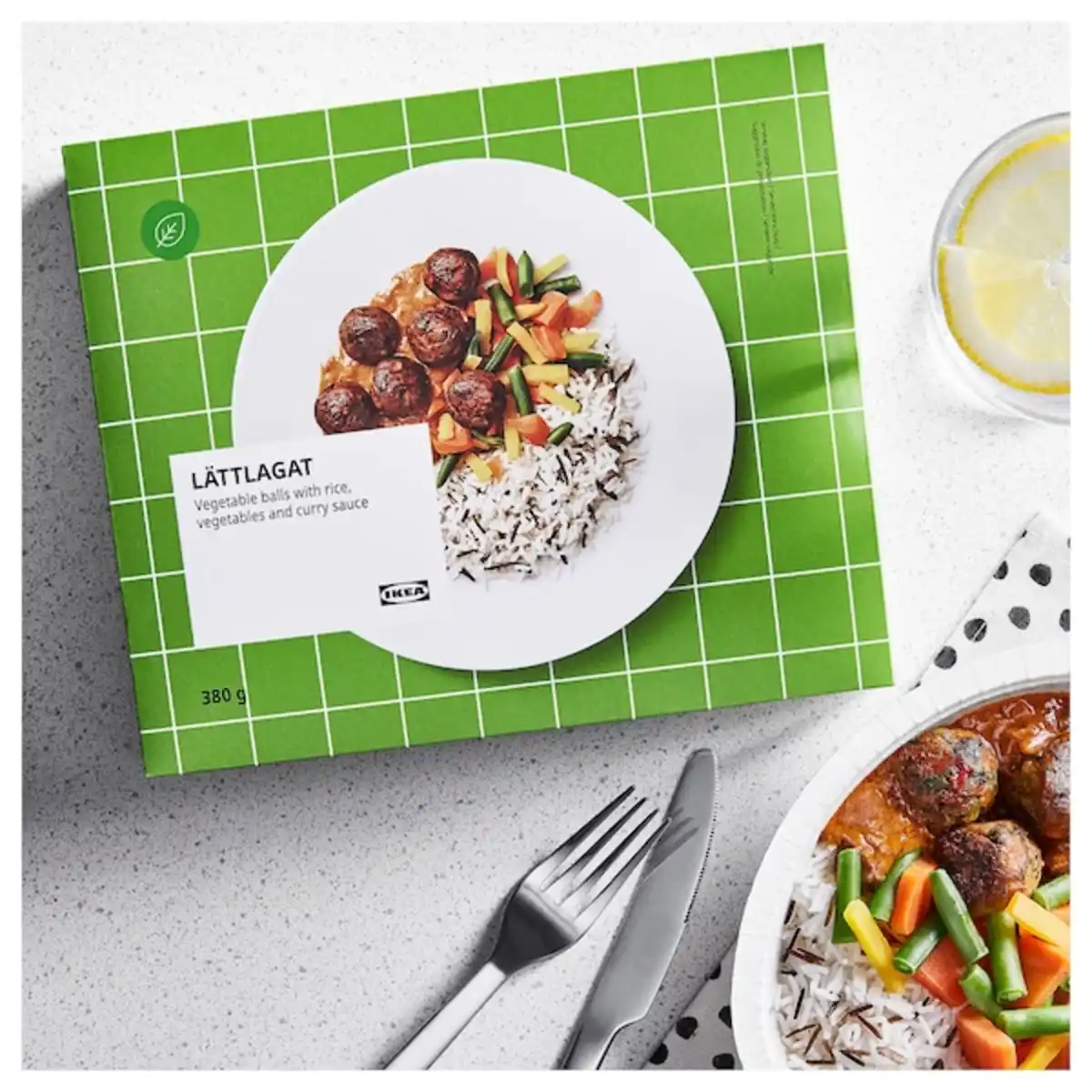 Bild 4 von LÄTTLAGAT Gemüsebällchen mit Reis, Fertiggericht gefroren 380 g