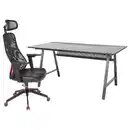Bild 1 von UTESPELARE / MATCHSPEL Gamingschreibtisch und -stuhl