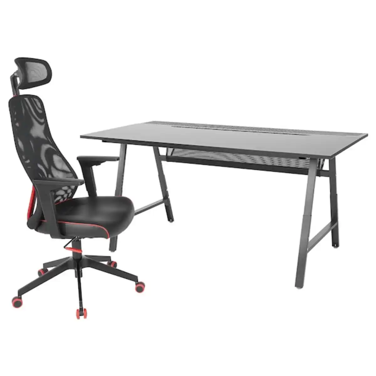 Bild 1 von UTESPELARE / MATCHSPEL Gamingschreibtisch und -stuhl