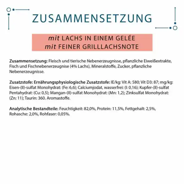 Bild 3 von GOURMET Perle Genuss in Gelee mit Lachs 26x85g