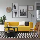 Bild 2 von BORGEBY Couchtisch, schwarz 70 cm
