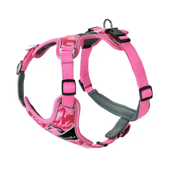 Bild 1 von Hunter Geschirr Divo Camouflage rosa 34-47/XS