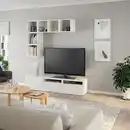 Bild 2 von BESTÅ / EKET TV-Schrankkombination, weiß 180x42x170 cm