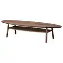 Bild 1 von STOCKHOLM Couchtisch, Nussbaumfurnier 180x59 cm