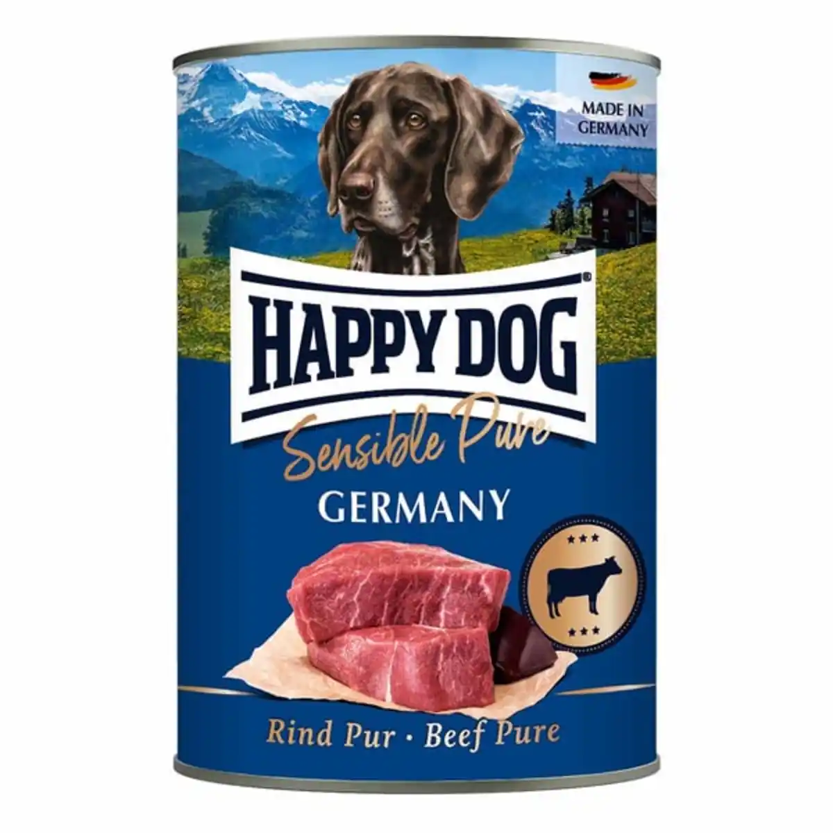 Bild 1 von Happy Dog Sensible Pure Germany (Rind) 6x400g