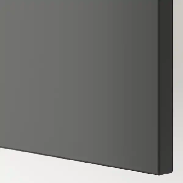 Bild 3 von BESTÅ TV-Komb. mit Vitrinentüren, dunkelgrau Lappviken/Sindvik dunkelgrau 300x42x211 cm