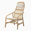 Bild 2 von GRYTTOM Polsterkissen-Set, Gransel natur 52x52/37x21 cm