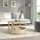 Bild 2 von BORGEBY Couchtisch, Birkenfurnier 70 cm