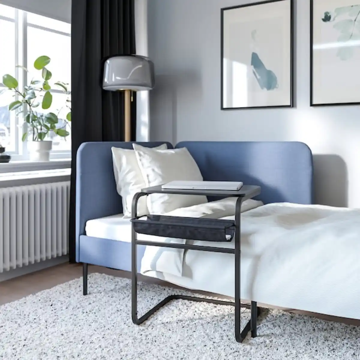 Bild 4 von OLSERÖD Beistelltisch, anthrazit/dunkelgrau 53x50 cm