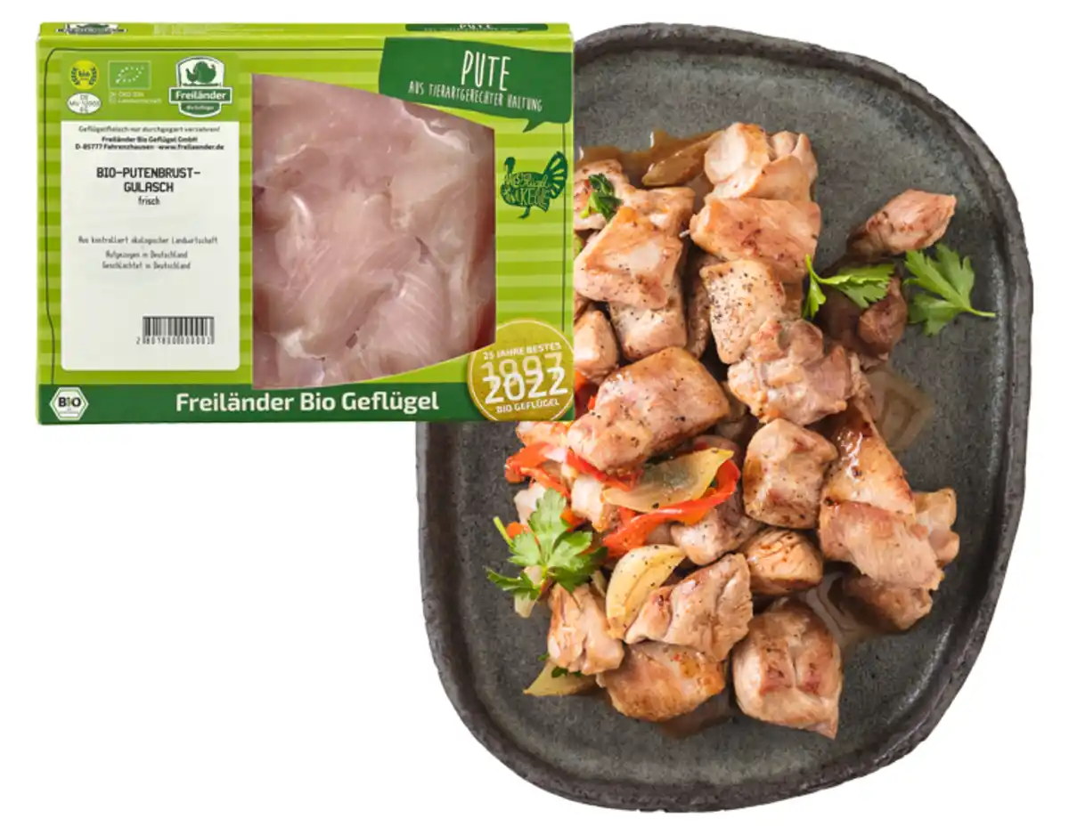 Bild 1 von Putenbrustgulasch