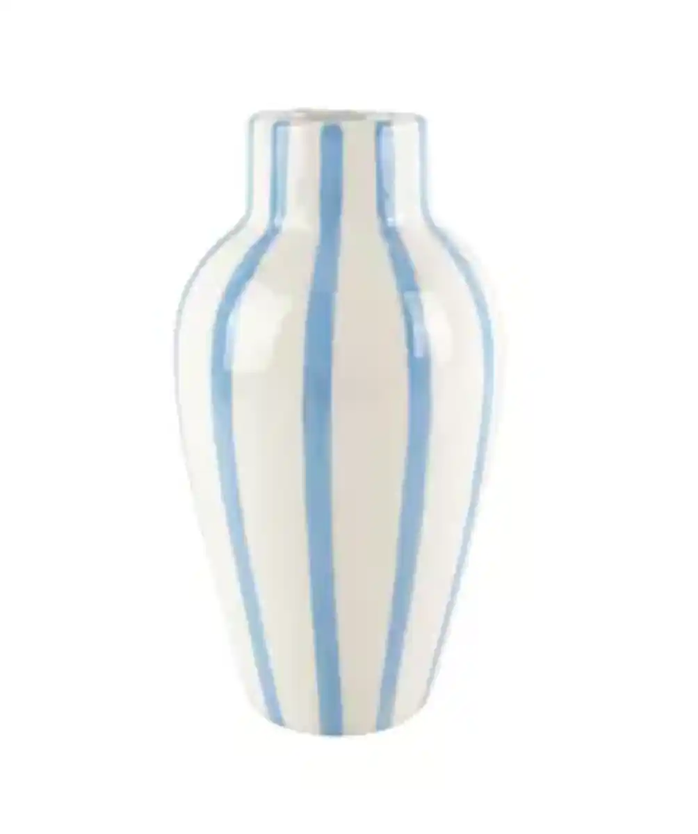 Bild 1 von Maritime Keramikvase, blau