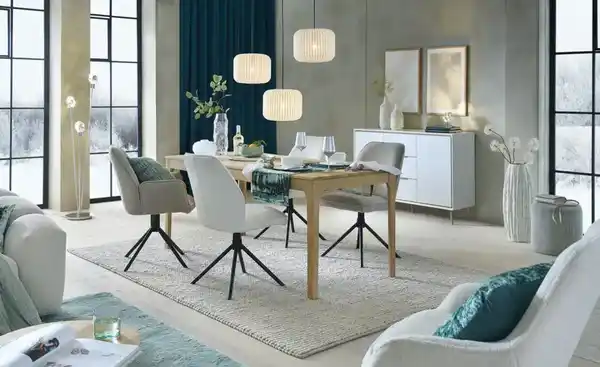 Bild 2 von smart Ausziehbarer Esstisch aus Wildeiche    ¦ holzfarben ¦ Maße (cm): B: 80 H: 76,5 Tische > Esstische - Möbel Kraft