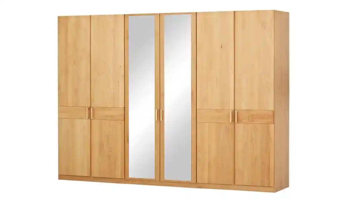 Bild 1 von Woodford Drehtürenschrank  Morgana ¦ holzfarben ¦ Maße (cm): B: 300 H: 216 T: 58.0 Schränke > Kleiderschränke > Drehtürenschränke - Möbel Kraft