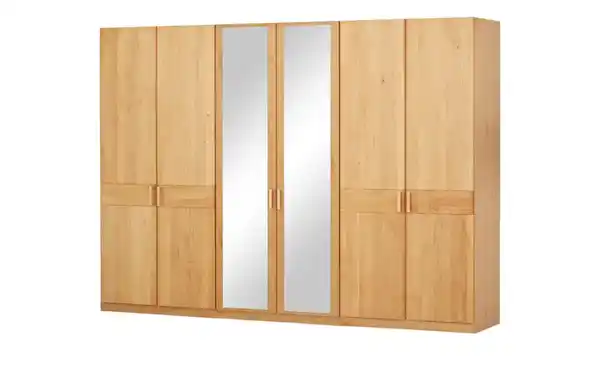 Bild 1 von Woodford Drehtürenschrank  Morgana ¦ holzfarben ¦ Maße (cm): B: 300 H: 216 T: 58.0 Schränke > Kleiderschränke > Drehtürenschränke - Möbel Kraft