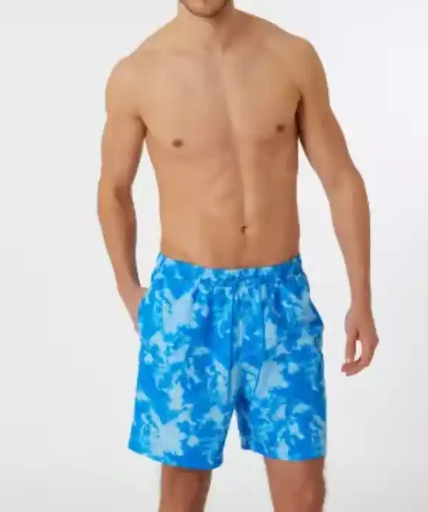 Bild 1 von Batik Badeshorts, türkis