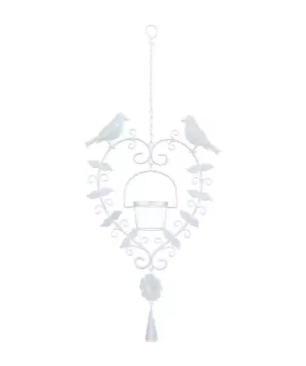 Bild 1 von Hängender Teelichthalter, weiß