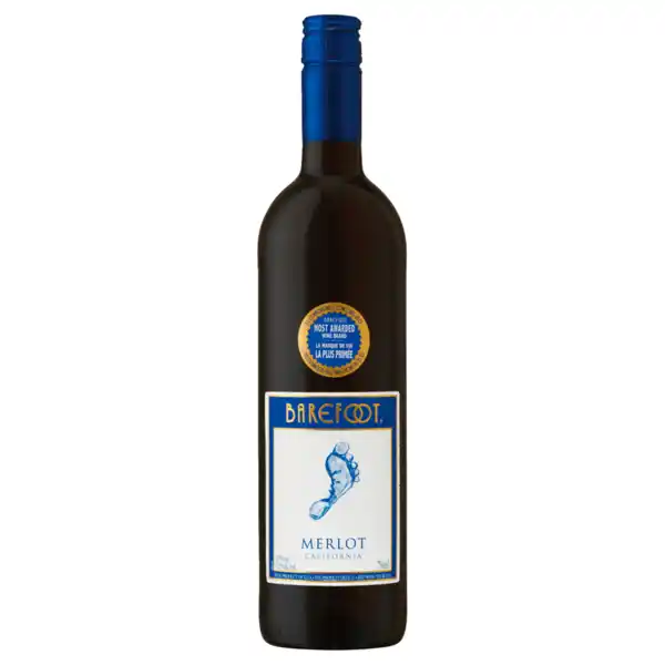 Bild 1 von Barefoot Rotwein Merlot trocken 0,75l