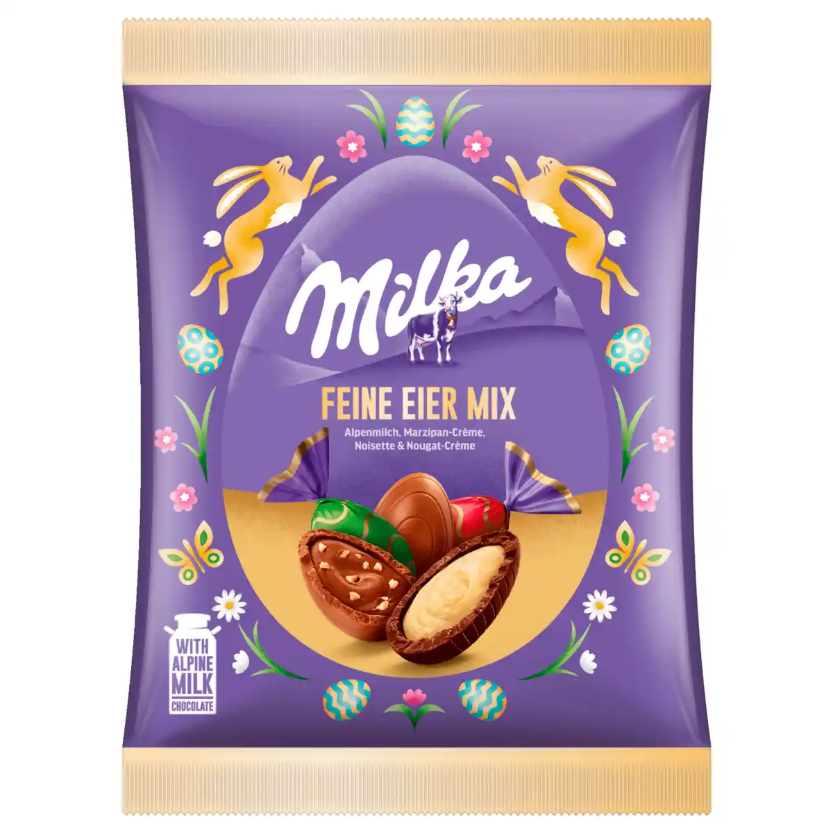 Bild 1 von Milka Mix Schokoladeneier 138g
